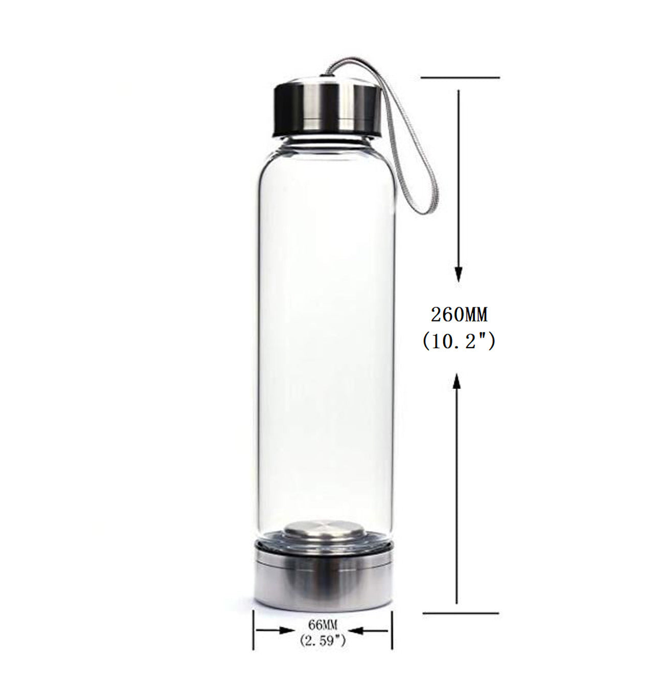 Crystal Spa Crushed Stone Glass Natural Crystal Column Energy Cup