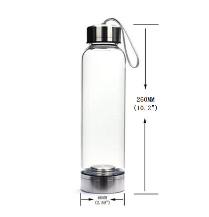 Crystal Spa Crushed Stone Glass Natural Crystal Column Energy Cup