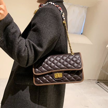 Winter Lingge Generous Bag Personalized Sewing Thread Solid Color