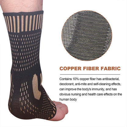 Copper Ion Ankle Support Basketball Running Climbing Sports Protective Gear