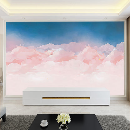 Printed Waterproof Wallpaper For TV Backdrop Wall Mural