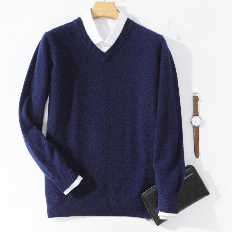 Youth Leisure Business Bottoming Sweater Plus Size