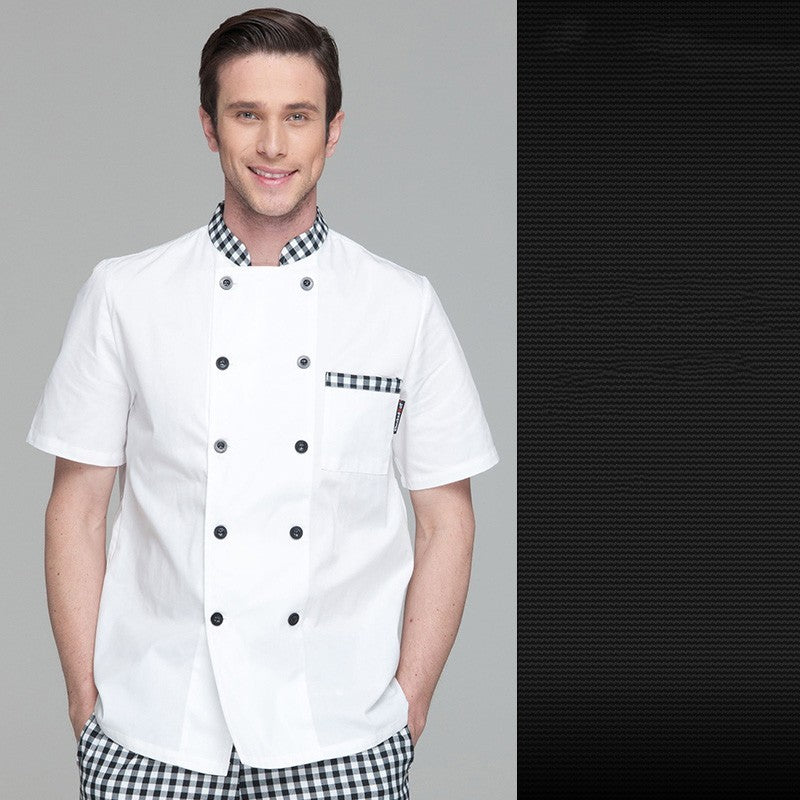 Kitchen Overalls Short Sleeve Men And Women