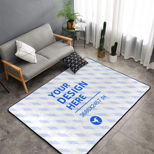 Create Your Own Flannel Absorbent Non-slip Easy-care Floor Mat