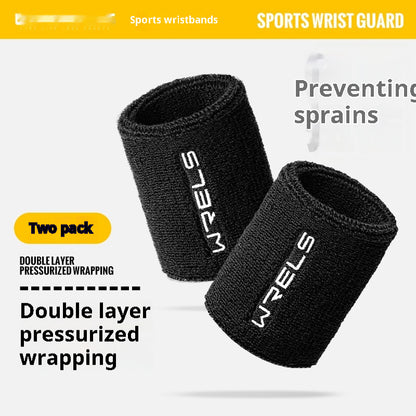 Sports Pressurized High Elastic Sweat-absorbing Basketball Fitness Wrist Wipes