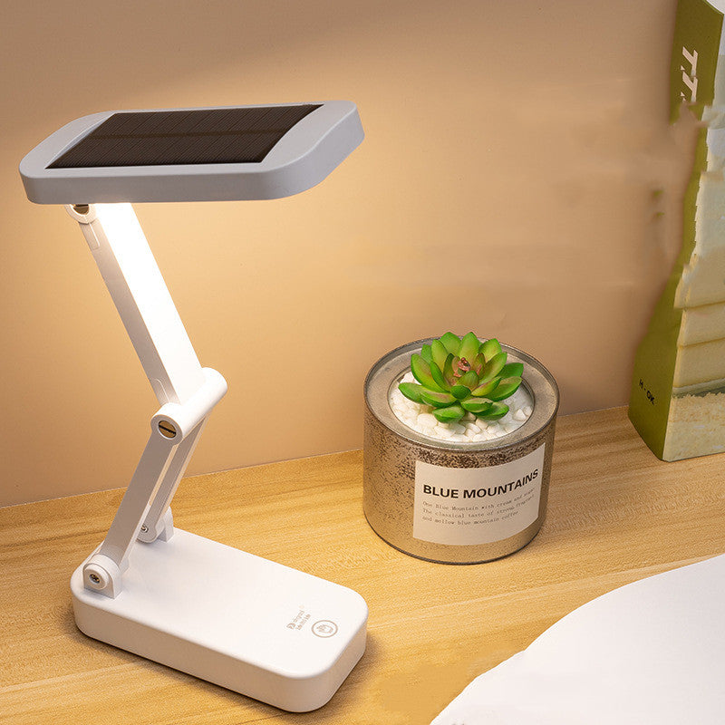 LED Multi Section Solar Folding Table Lamp