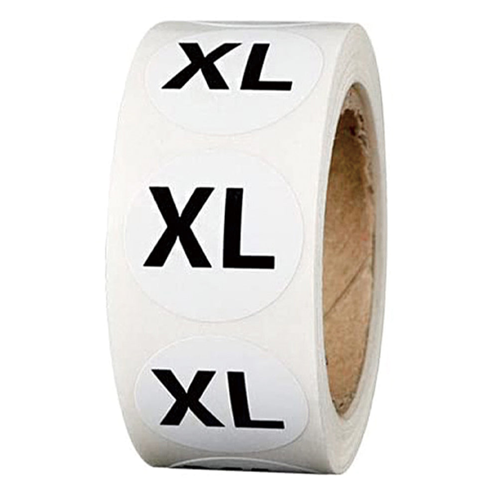 S M L XL Size Clothes Hat Size Sticker Sticker