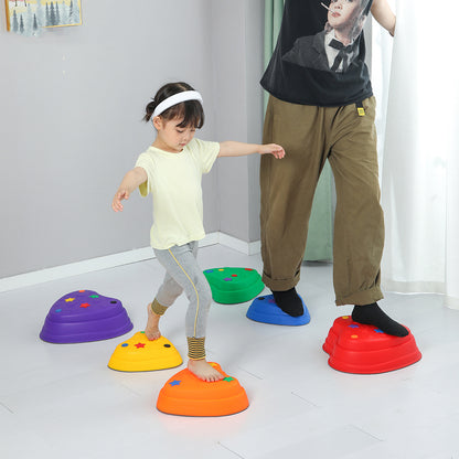 Children's Sensory Integration Training Plastic River Stone