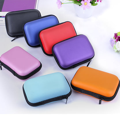 Mobile Phone Data Cable Headset Bag Bluetooth Storage Box EVA