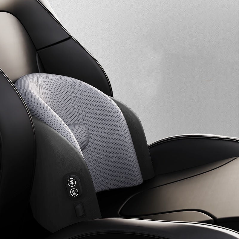 Car Neck Pillow Seat Electric Massage Waist Cushion