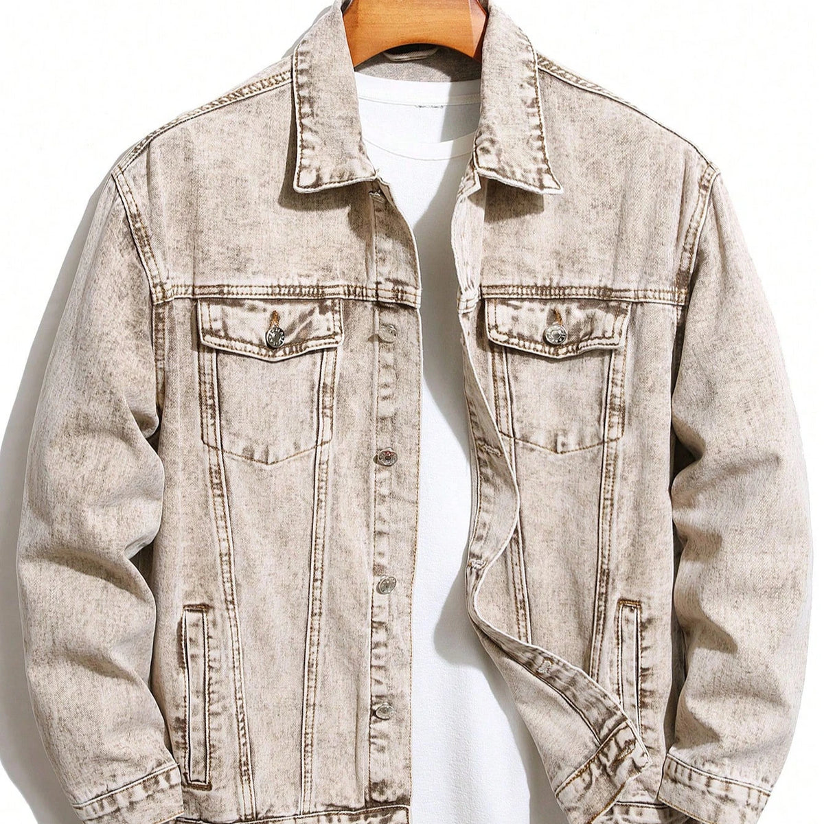 High Quality Custom Women's Denim Jacket Pakistan Manufacturer Autumn Winter Knitted Washed Cotton Button Closure OEM Vintage