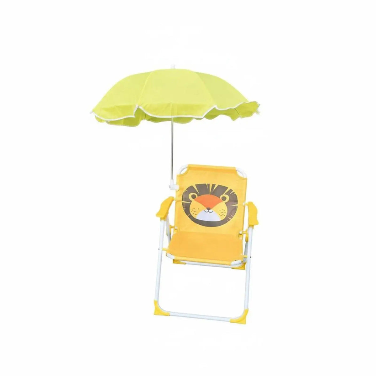 Children Outdoor Seat Portable Chair With Umbrella For Kids Beach Chair With Sun Shade Water Resistant Folding Chair