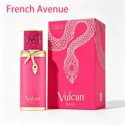 Unisex Extrait De Parfum 100ml French Avenue Vulcan Baie, Blackberry Dried Black Mulberry Rosemary Melon Raspberry Vodka Basil Lily Of The Valley Strawberry Musk Peach Amber Sandalwood Patchouli Scent, Long‑Lasting Fragranc