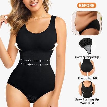 Women's 1pc Yoga Jumpsuit, Bodysuit, Seamless Shapewear Romper - High Elasticity, Tummy Control and Lifting, Elegant Multi-Color Sleeveless Bodysuit, Suitable for Fitness and Training, Elastic Fabric, Opaque for Daily Wear an