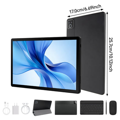11 Inch Tablet PC K6ProL A333 Processor Android 16 32GB(3+29GB) RAM 256GB ROM 1280*800 IPS HD 7800mAh WiFi6 Gemini AI Widevine L1 With Keyboard Mouse Stylus Earphone Case US Local Warehouse