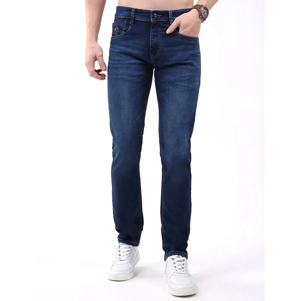 Good Supplier New Unique Design Lightweight Breathable With Own Logo In Different Color For Men Straight Mid-Rise Denim Pants