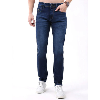 Good Supplier New Unique Design Lightweight Breathable With Own Logo In Different Color For Men Straight Mid-Rise Denim Pants