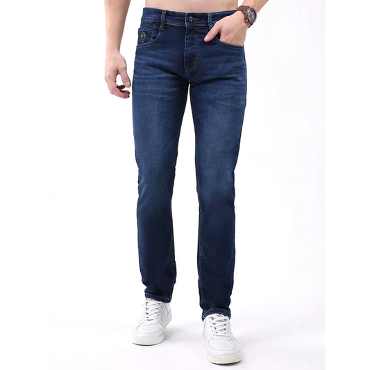 Good Supplier New Unique Design Lightweight Breathable With Own Logo In Different Color For Men Straight Mid-Rise Denim Pants