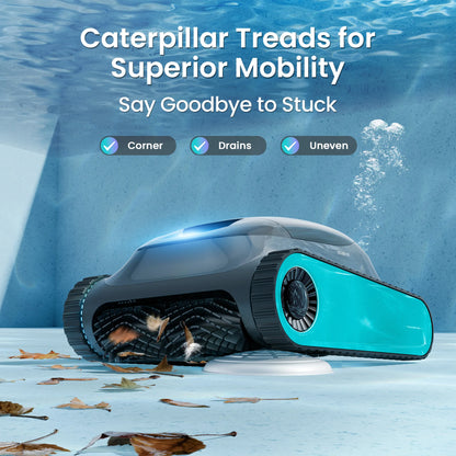 (2026 Upgrade) Aiper Scuba S1  Pool Cleaner Robot,Floor,Wall,Waterline,270-Min Runtime,Shallow Area Cleaning, Smarter Navigation,11 High-Precision Sensors, App SupportI&PX8,Refurbished
