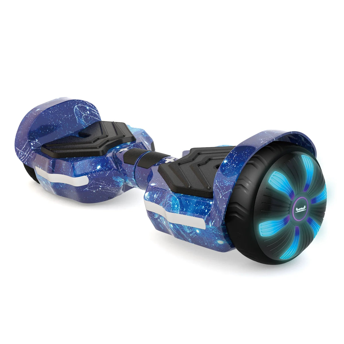 Simate K1 6.5" Hoverboard Electric Self Balancing Scooter with Bluetooth Speaker Colorful Lights UL2272 Certified All Terrain