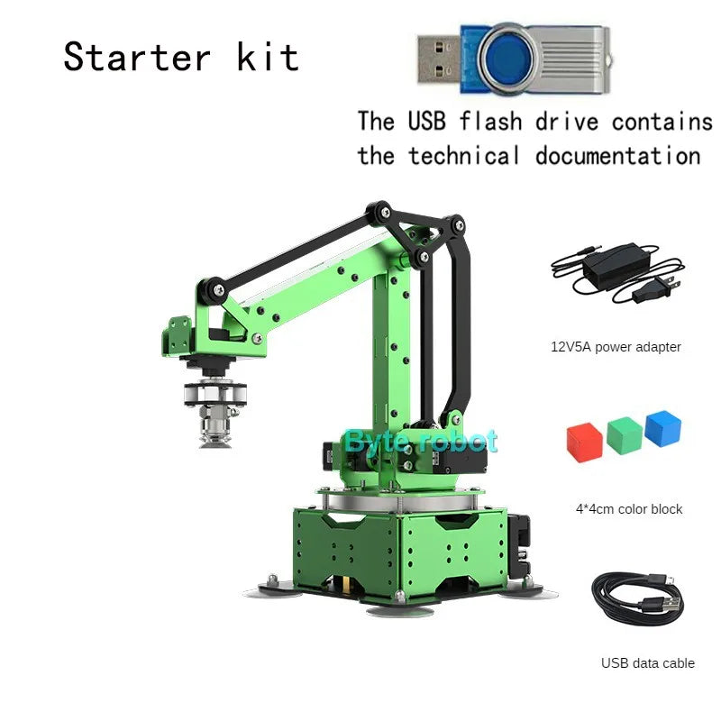 MaxArm 5 Axis Robot Arm Open Source Inverse Kinematics Robotics Manipulator for Arduino and AI Python ESP32 Programmable Robot