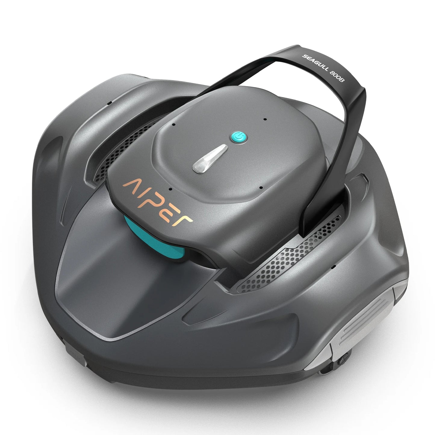 Aiper Seagull 800B Smart Pool Robot Cleaner,Powerful 1320GPH Suction,,Suit For Above Ground Pools,180μm Filter Tray,Battery Up to 90-Mins,WaterProof IPX8,Refurbished