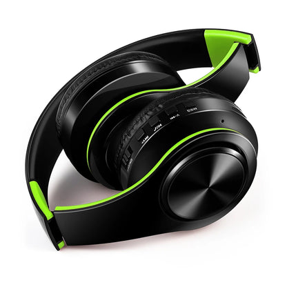 Stereo Wireless Headphones Bluetooth Headset with Mic SD Card Slot for Girls - Samsung Sport Style - 20 Hours Playtime