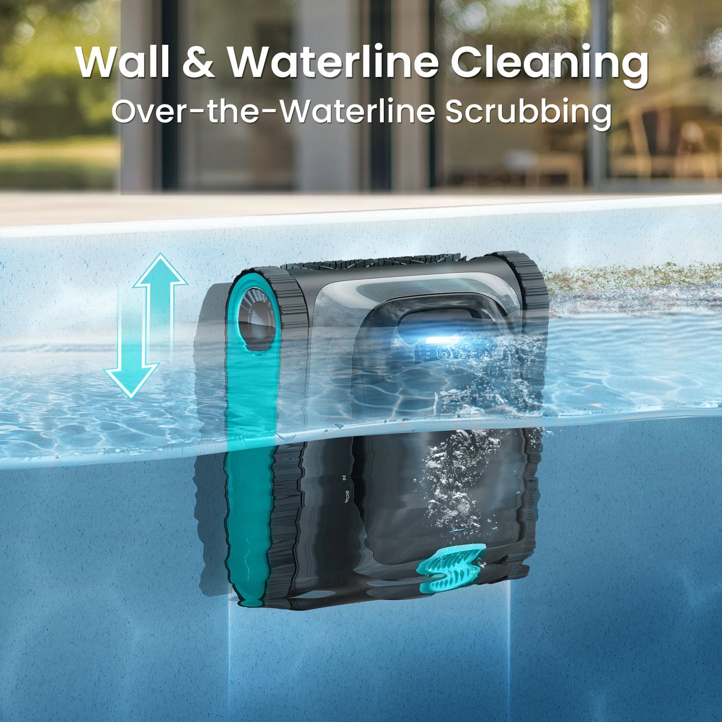 (2026 Upgrade) Aiper Scuba S1  Pool Cleaner Robot,Floor,Wall,Waterline,270-Min Runtime,Shallow Area Cleaning, Smarter Navigation,11 High-Precision Sensors, App SupportI&PX8,Refurbished