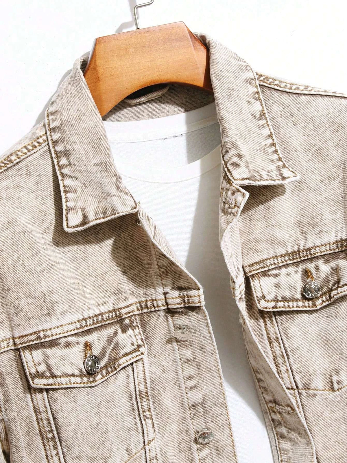 High Quality Custom Women's Denim Jacket Pakistan Manufacturer Autumn Winter Knitted Washed Cotton Button Closure OEM Vintage