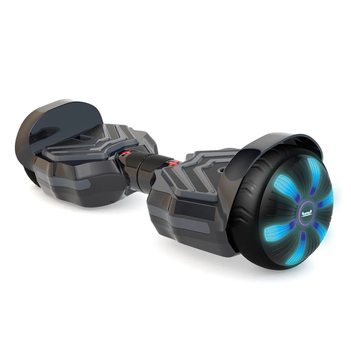 Simate K1 6.5" Hoverboard Electric Self Balancing Scooter with Bluetooth Speaker Colorful Lights UL2272 Certified All Terrain