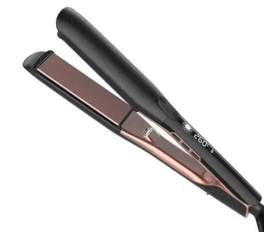 Hair Straightener 260℃ Professional High Temp Ceramic 500°F 2 in 1 Straightener Curler For Frizzy Hair Plasma Wide Flat Iron