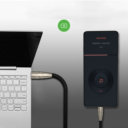 5A Type-C Zinc Alloy Fast Charging Cable for Android, Xiaomi, Huawei - Durable and High-Speed Data Transfer
