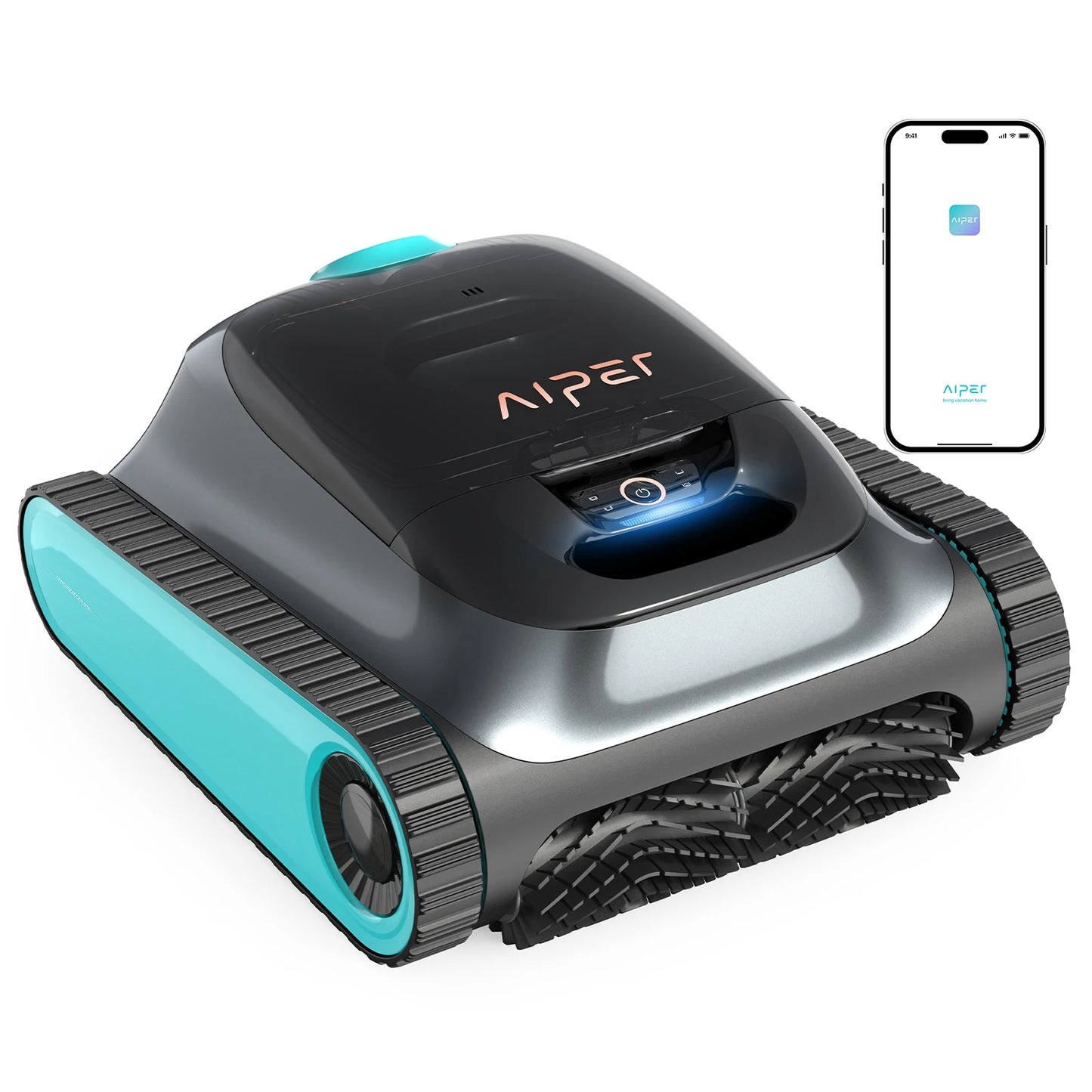 (2026 Upgrade) Aiper Scuba S1  Pool Cleaner Robot,Floor,Wall,Waterline,270-Min Runtime,Shallow Area Cleaning, Smarter Navigation,11 High-Precision Sensors, App SupportI&PX8,Refurbished