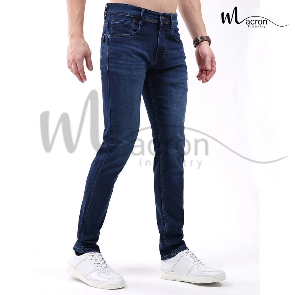Good Supplier New Unique Design Lightweight Breathable With Own Logo In Different Color For Men Straight Mid-Rise Denim Pants