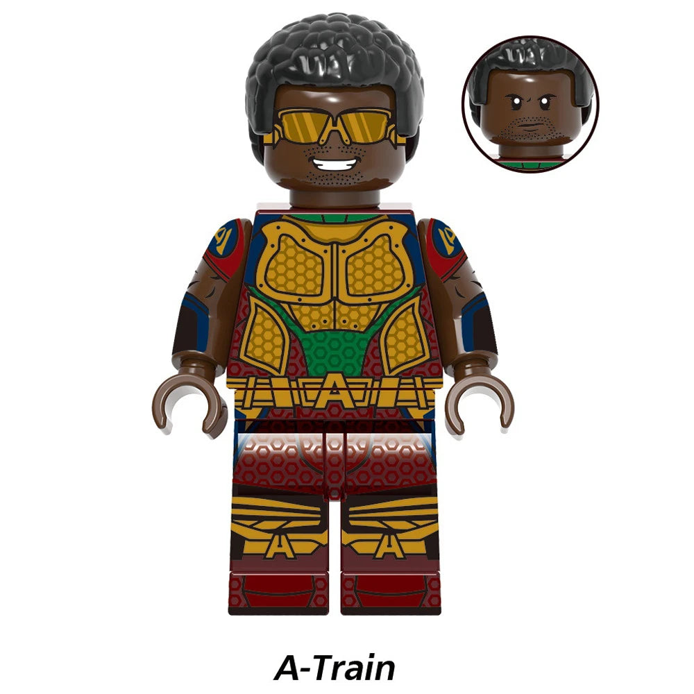 Soldier Homelander Desktop Ornaments Anime Fans Gift Trendy Figures Elements Micro Mini Builded Gift Model Series Halloween