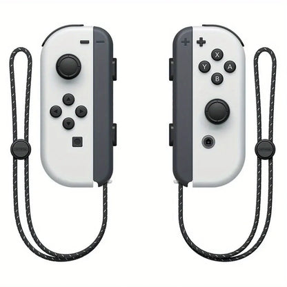 Nintendo Switch OLED Console Bundle with Mario Kart 8 Deluxe Game, White Joy-Con Controllers and Hybrid Gaming System