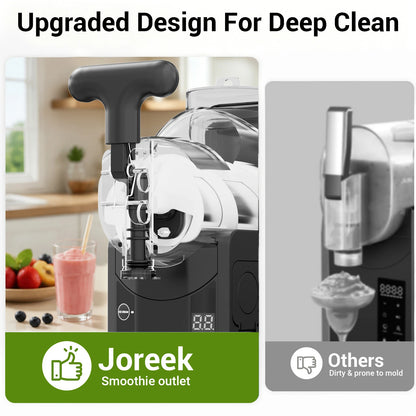 2-in-1 Slushie Machines & Soft Serve Ice Cream Maker, 68oz Vessel No-Ice-Needed  Slushy Maker Machine Frozen Drink Machine
