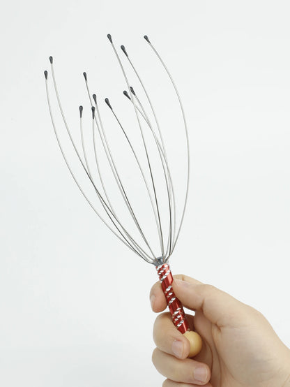 1/2sopus Head Massager Scalp Massage Claw Soul Extractor Relieves Tension Muscle Relaxation Relief Tiredness Massager Care Tools