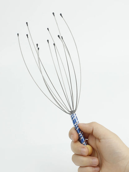1/2sopus Head Massager Scalp Massage Claw Soul Extractor Relieves Tension Muscle Relaxation Relief Tiredness Massager Care Tools