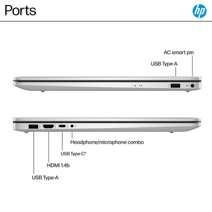 Hp 17 Touchscreen Laptop, Amd Ryzen 5 7430U, 17.3" Hd+ Anti-Glare Display, Up to 16Gb Ram, 512Gb Ssd, Backlit Keyboard, Windows 11 Home