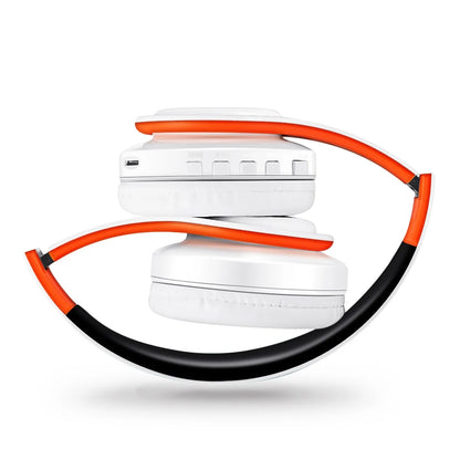 Stereo Wireless Headphones Bluetooth Headset with Mic SD Card Slot for Girls - Samsung Sport Style - 20 Hours Playtime