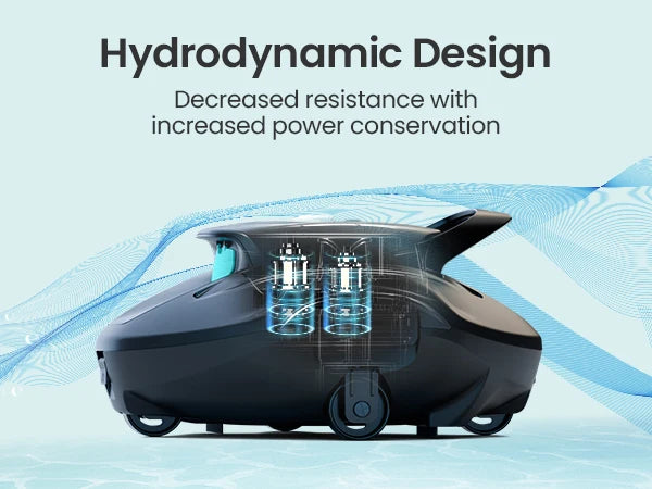 Aiper Seagull 800B Smart Pool Robot Cleaner,Powerful 1320GPH Suction,,Suit For Above Ground Pools,180μm Filter Tray,Battery Up to 90-Mins,WaterProof IPX8,Refurbished