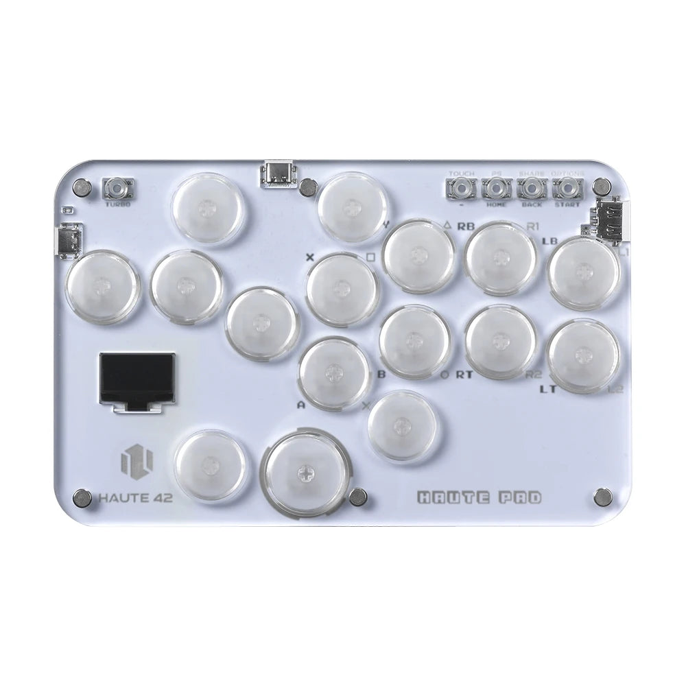 Haute42 Joystick Hitbox Controller Arcade Stick Controller For PS4/PS3//Switch/Steam Mini Hitbox Arcade Game Keyboard Fighting