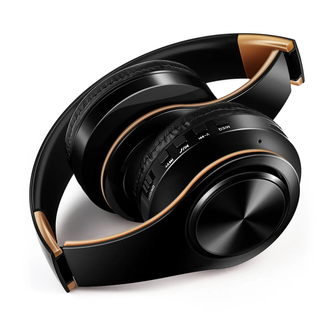 Stereo Wireless Headphones Bluetooth Headset with Mic SD Card Slot for Girls - Samsung Sport Style - 20 Hours Playtime