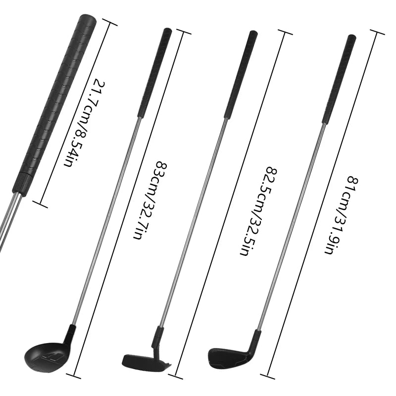 Detachable Golf Club, Lightweight Plastic Head, for Putting and Chipping Practice, Training Aid, Indoor and Outdoor Golf Trainer