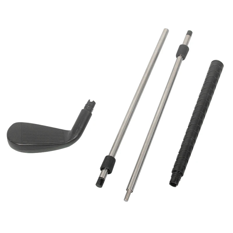 Detachable Golf Club, Lightweight Plastic Head, for Putting and Chipping Practice, Training Aid, Indoor and Outdoor Golf Trainer