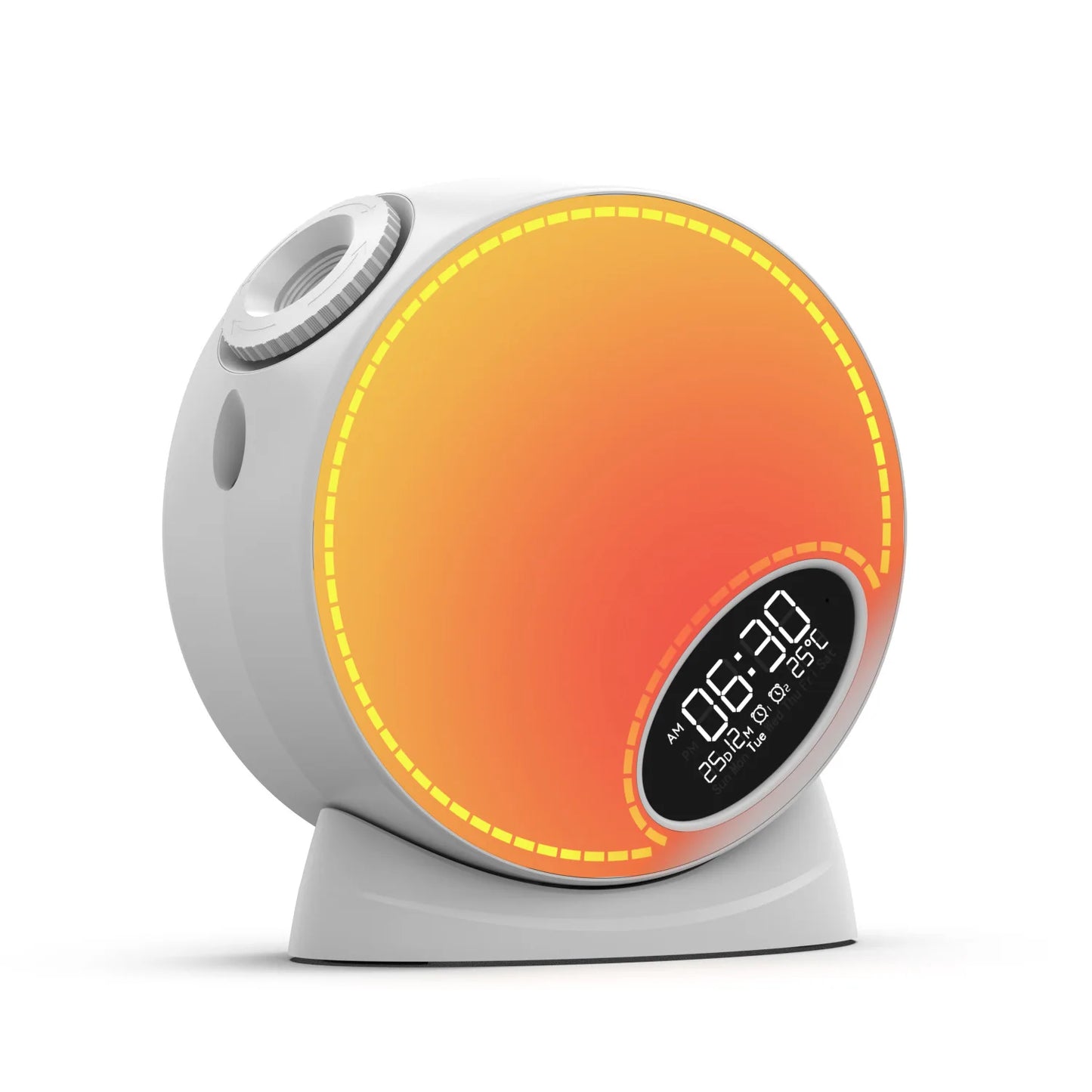Planetarium Projector Night Light Star Projector with Clock Display Bluetooth Function and 15 Types of Sleep-Aiding White Noise