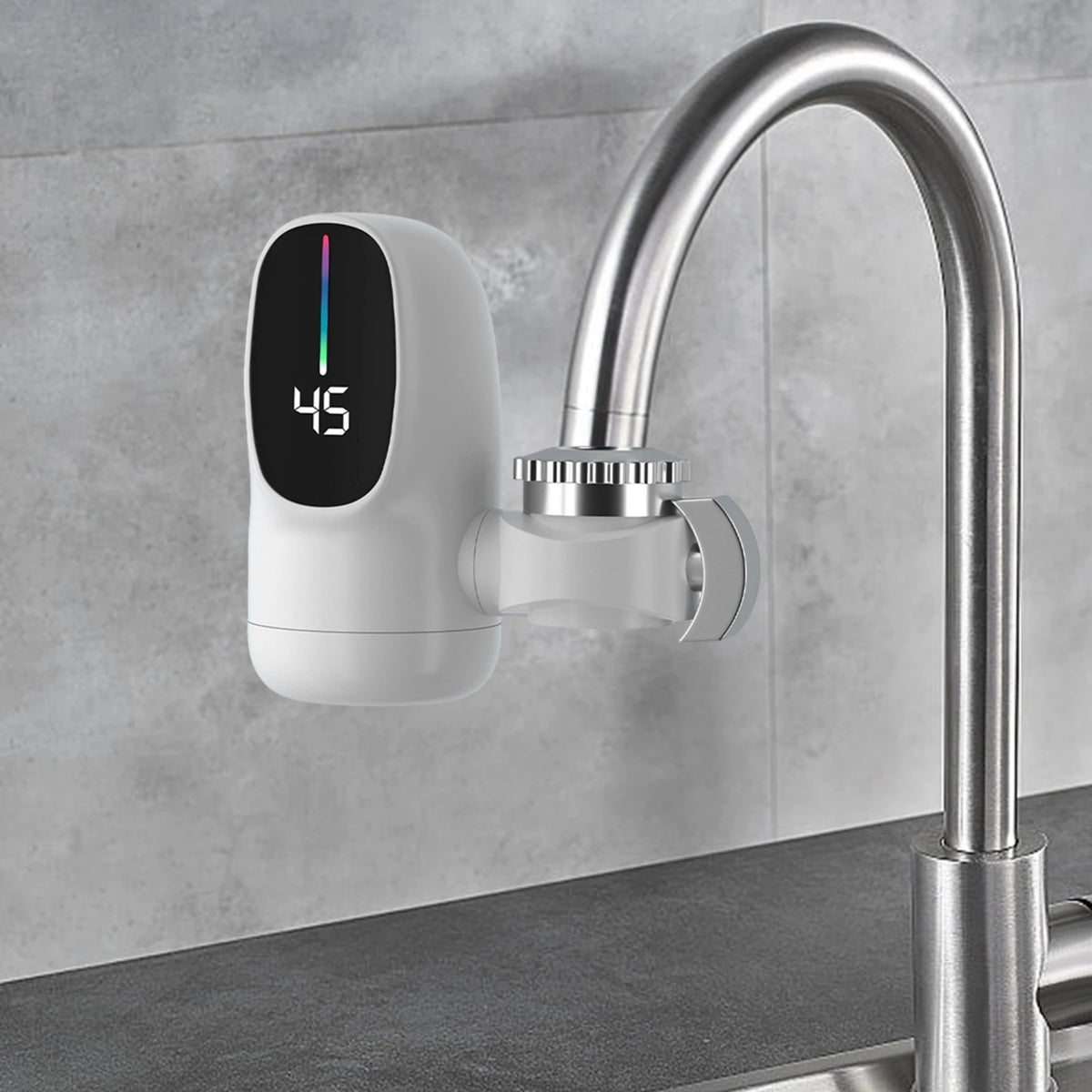 Electric Water Faucet Fast Heating Hot Water Tap Instant Heating Fast-Heating Small Household Water Heater For Kitchens Bathroom