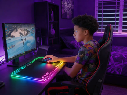 Glowing Gaming Mouse Pad for Enhanced Precision and Comfort