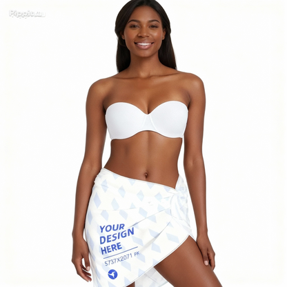 CREATE YOUR OWN Quick Dry Women's Beach Short Wrap Dress